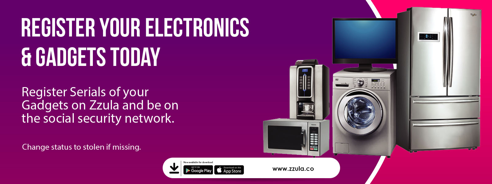 Register Electronics on Zzula